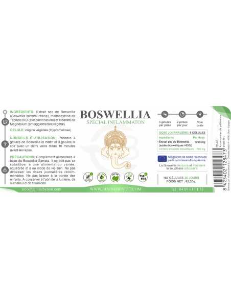 Boswellia - Complément alimentaire en gélules
