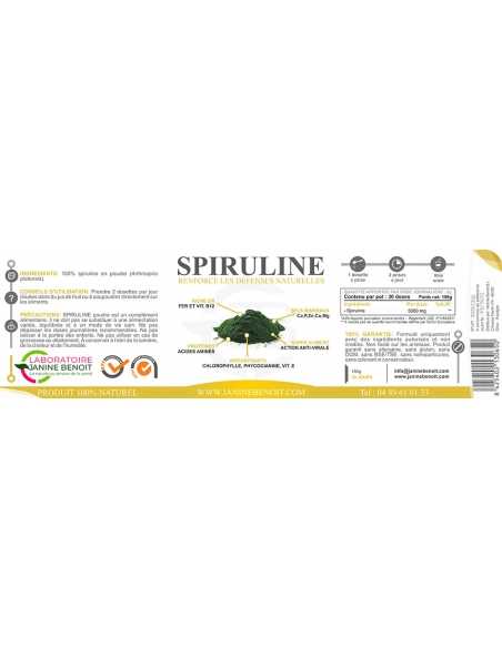 Spiruline - Complément alimentaire - Algues naturelles
