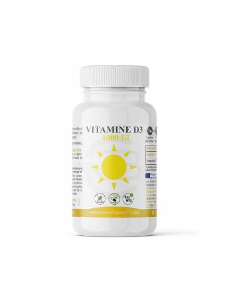 Vitamine D3 1000 UI- Complément alimentaire - Laboratoire Phytotherapie