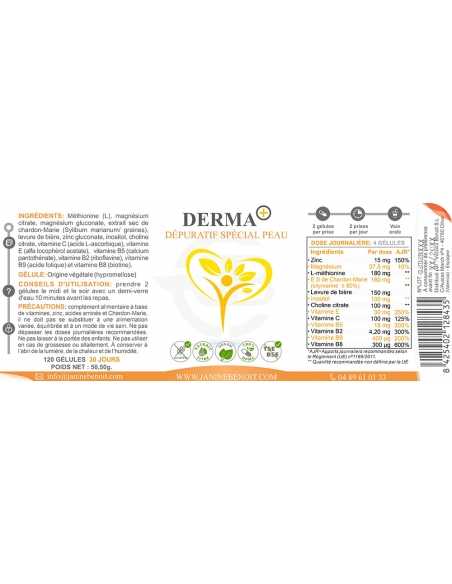 Derma + Foie et peau - Dépuratif