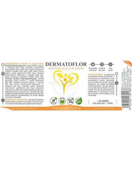 Dermatoflor - Dépuratif du foie et de la peau