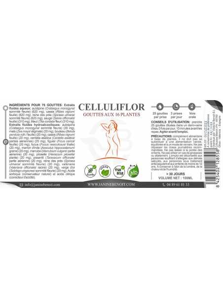 Celluliflor gouttes - CELLULITE