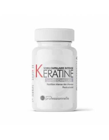 Keratine Gélules - Chute cheveux - Traitement naturel super concentré