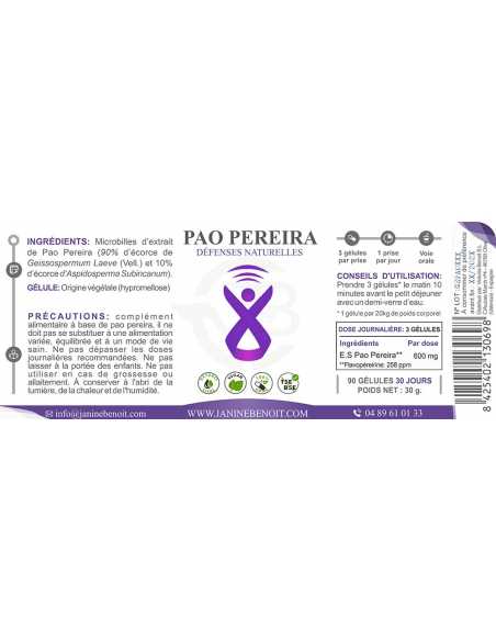 Pao Pereira - Complément alimentaire naturel - Cellules cancéreuses