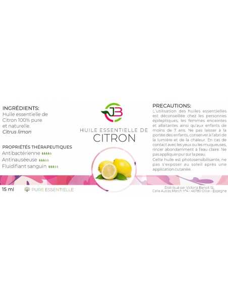 Huile Essentielle Citron