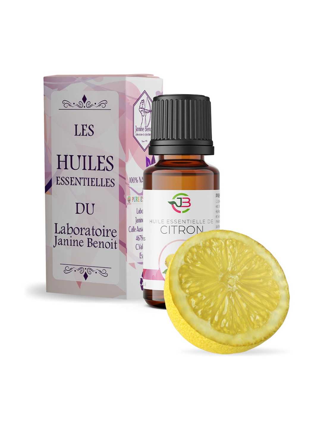 Huile de Citron - 15 ML • MYRITUAL Huiles Essentielles