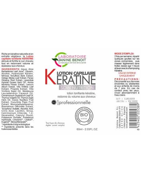 Keratine Lotion - Soin Régénérateur Capillaire