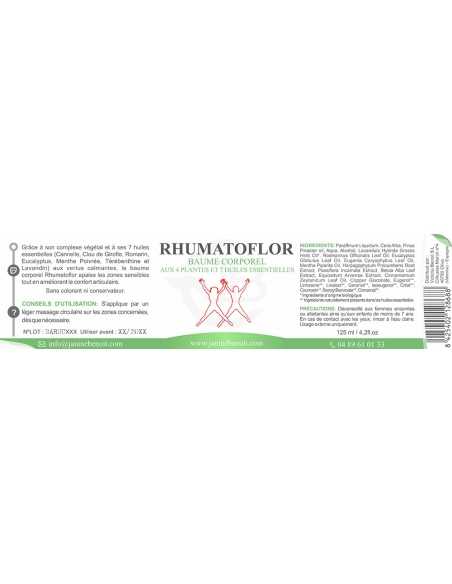 Rhumatoflor Baume 100 ML - ARTICULATION et RHUMATISME