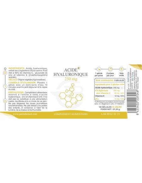 Acide Hyaluronique+ - Bien-être articulaire/musculaire & beauté de la peau