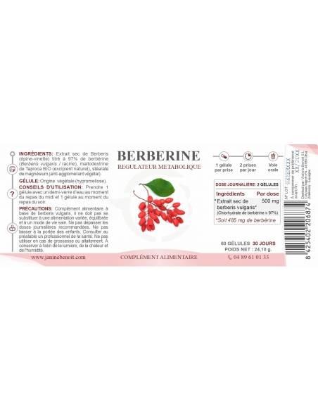 Berbérine - Équilibre glycémique