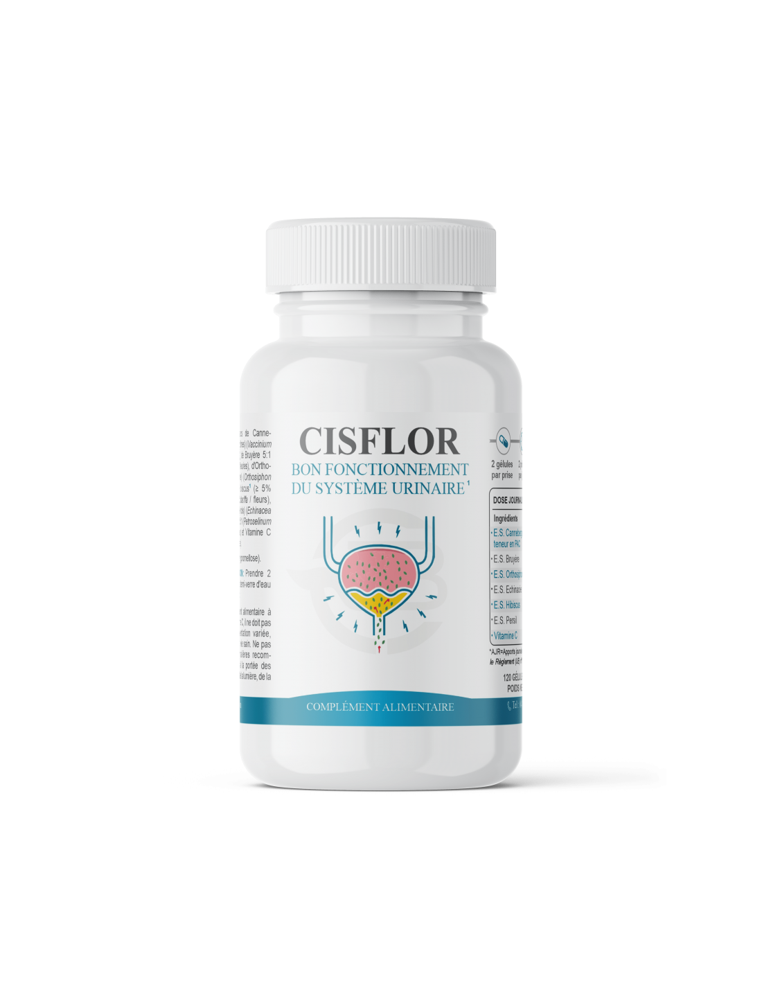 Cisflor – Confort urinaire - Formule concentrée en actifs végétaux