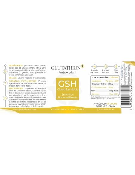 Glutathion+ Antioxydant naturel