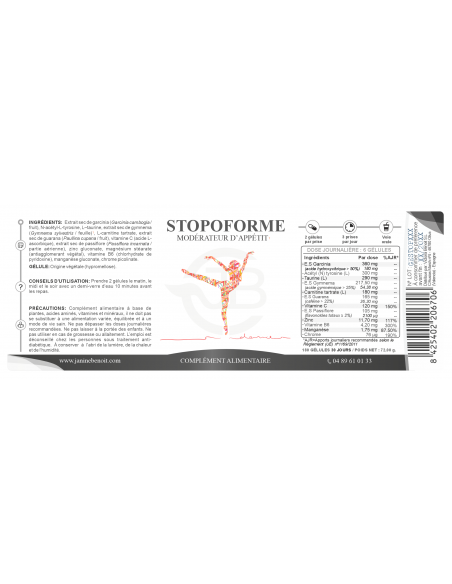 Stopoforme - Régulateur d'appétit