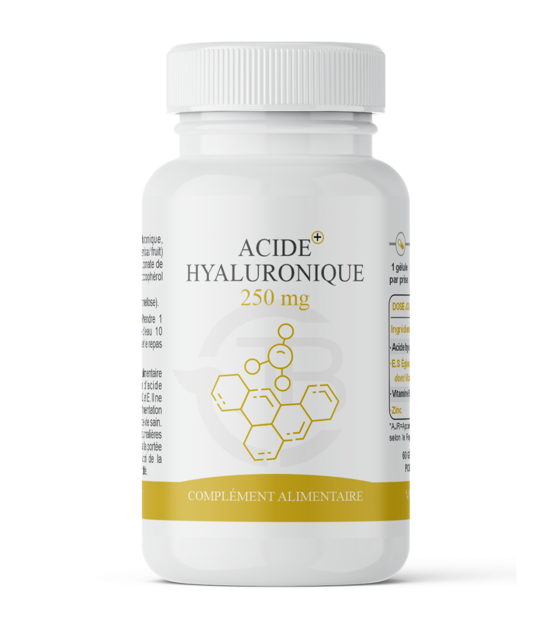 Acide hyaluronique pour un confort articulaire et la beauté de la peau
