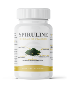 Spiruline Bio gélule & poudre – Concentré nutritionnel