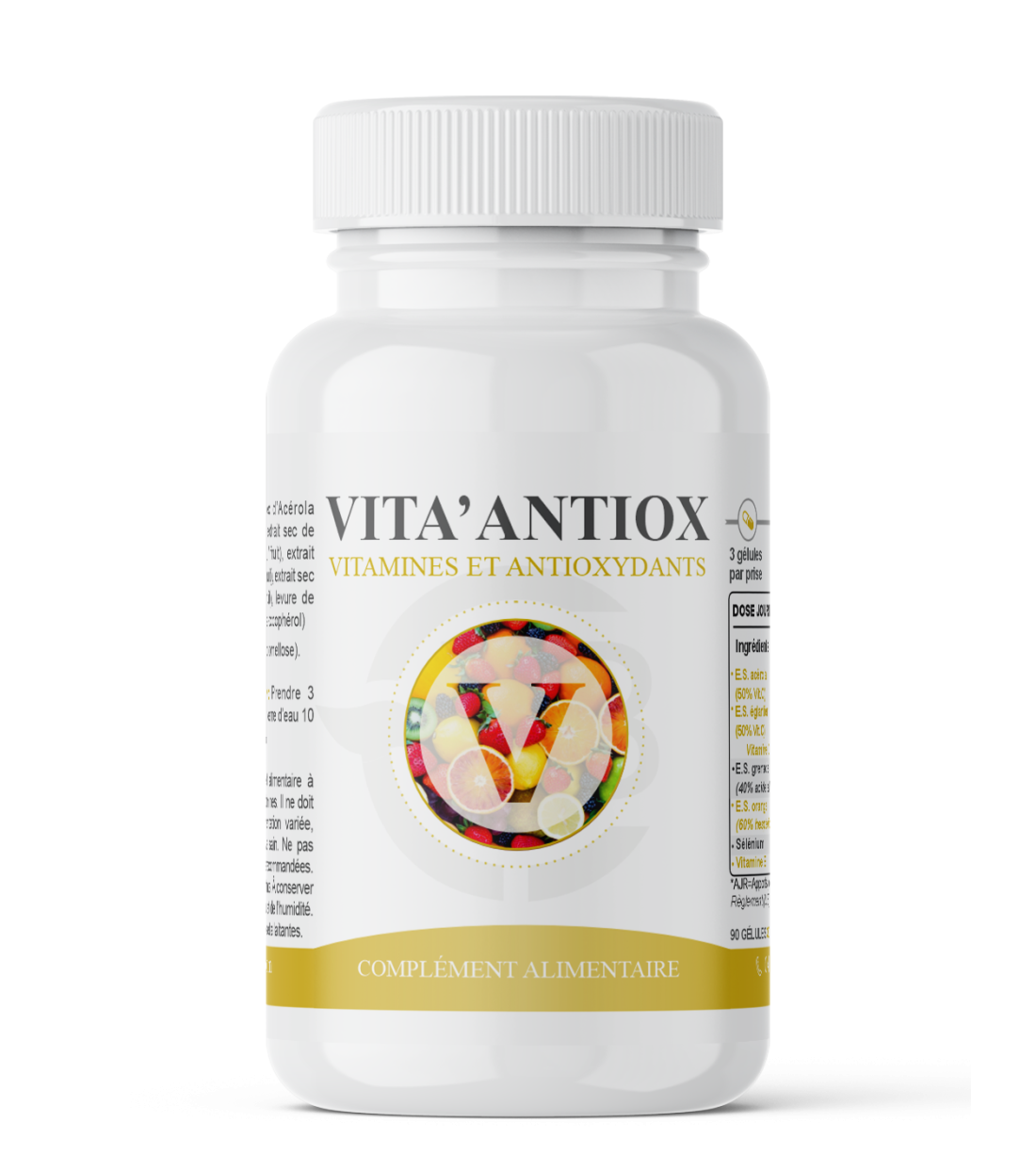 Vita Antiox - Apport en vitamines et antioxydants pour une bonne santé