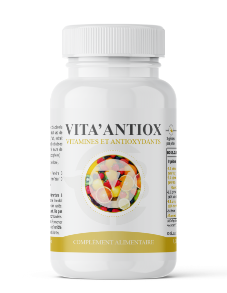 Vita Antiox - Apport en vitamines et antioxydants pour une bonne santé