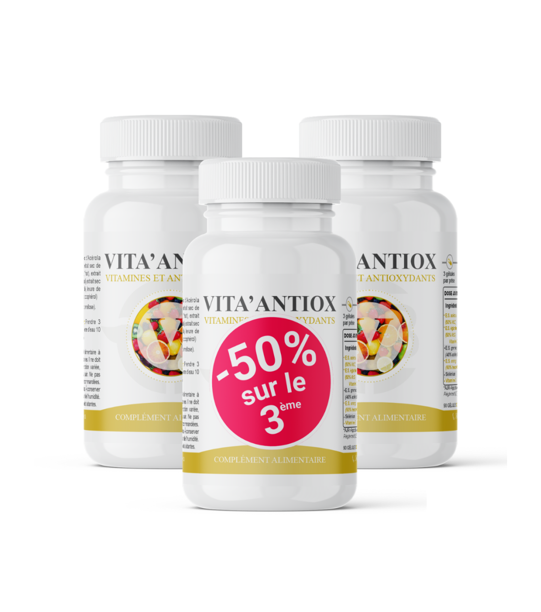 Vita Antiox - Apport en vitamines et antioxydants pour une bonne santé