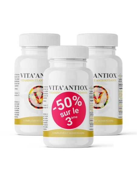 Vita Antiox - Apport en vitamines et antioxydants pour une bonne santé