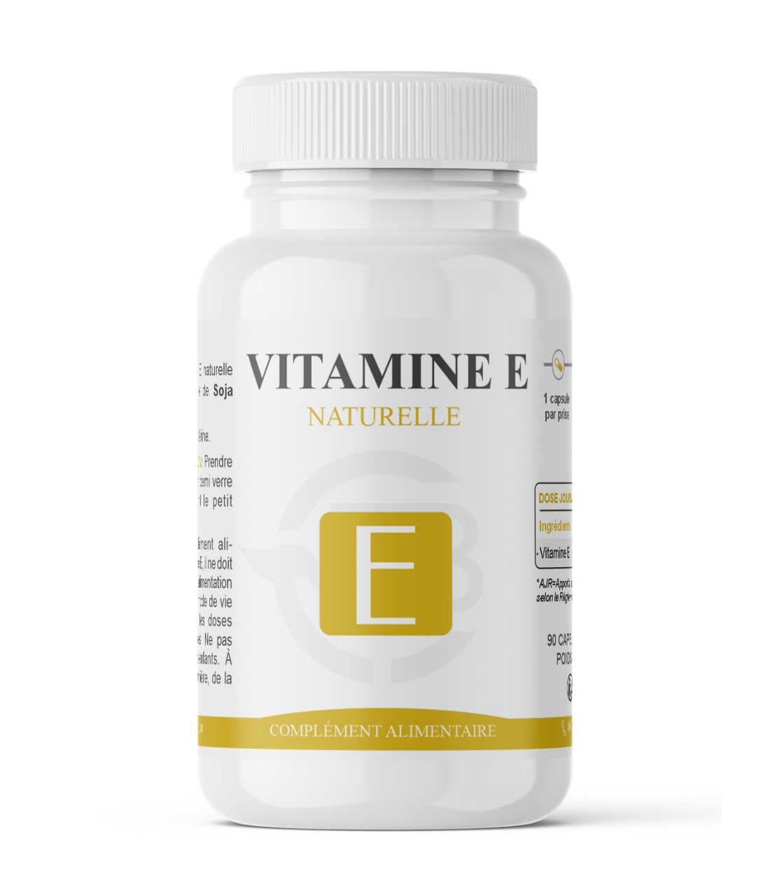 Vitamine E gélules – Vitamine multifonctions