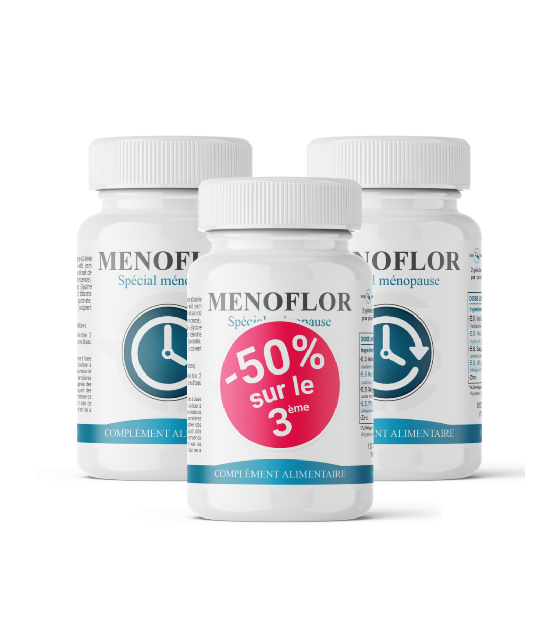 Menoflor : complément alimentaire naturel spécial ménopause