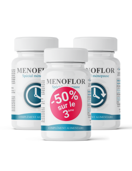 Menoflor : complément alimentaire naturel spécial ménopause