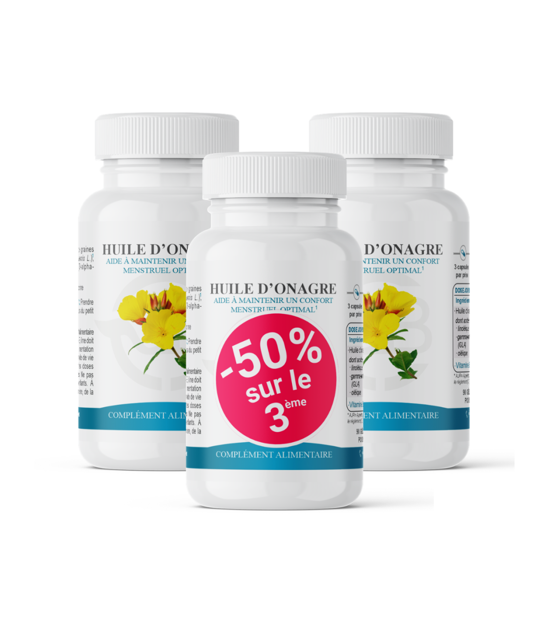 Capsules d’huile d’Onagre – Confort féminin