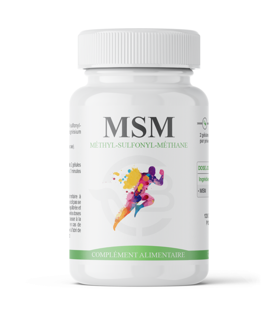 MSM gélules – Confort articulaire, beauté & bien-être digestif