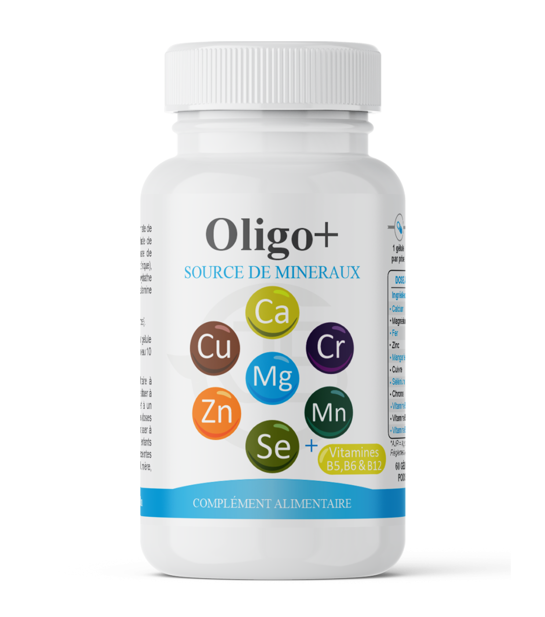 OLIGO+ - Minéraux, Oligo-éléments et vitamines