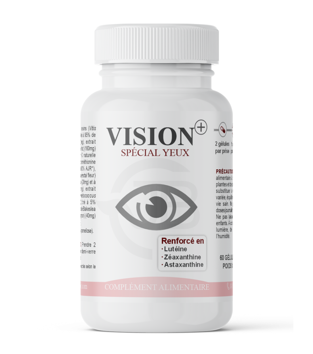 Vision + complément alimentaire pour la vue et le confort visuel