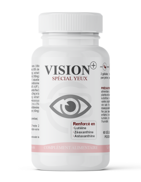 Vision + complément alimentaire pour la vue et le confort visuel