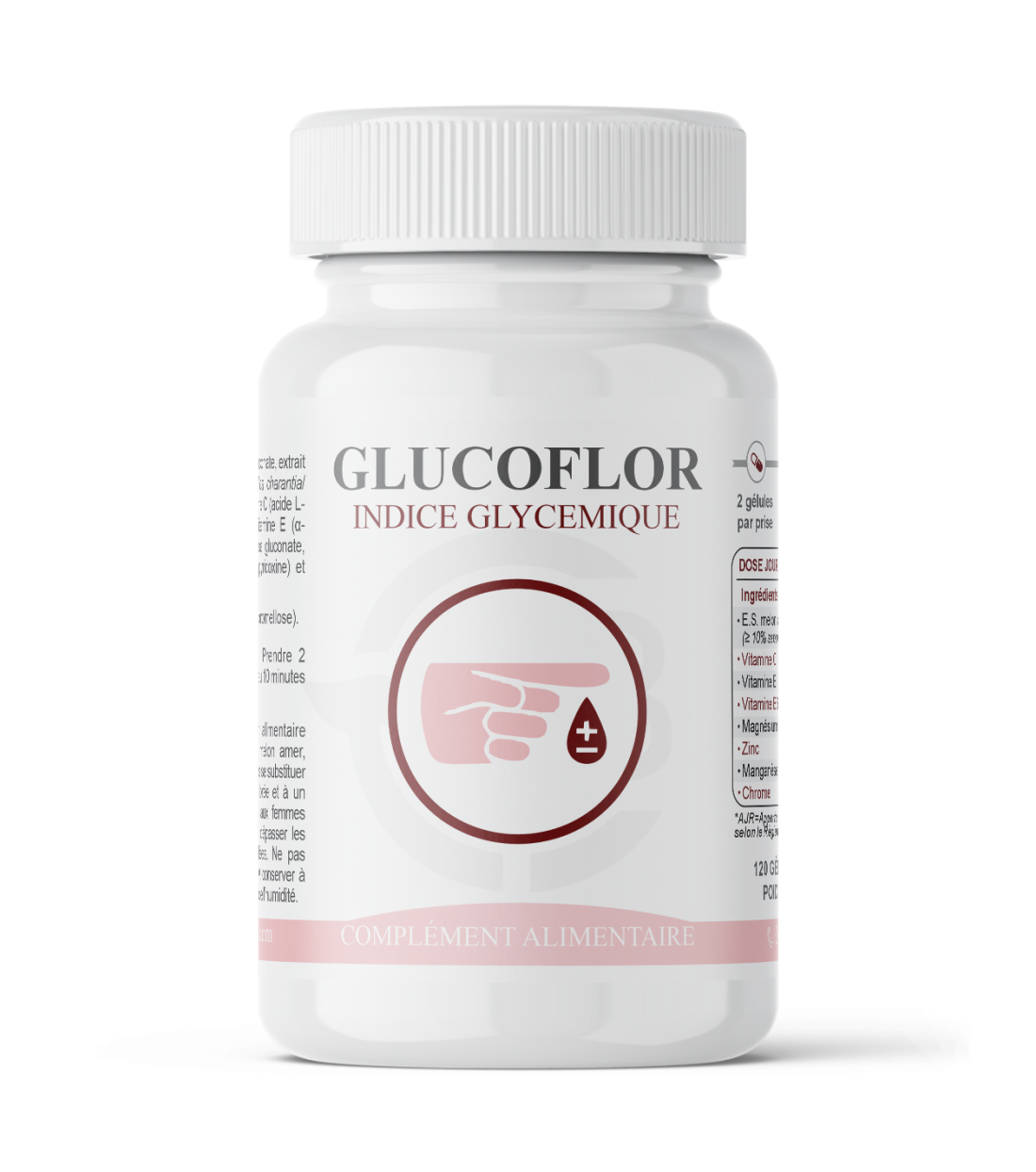 Glucoflor - complément alimentaire équilibre glycémique, taux glucose