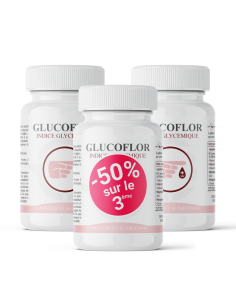 Glucoflor - complément alimentaire équilibre glycémique, taux glucose 2