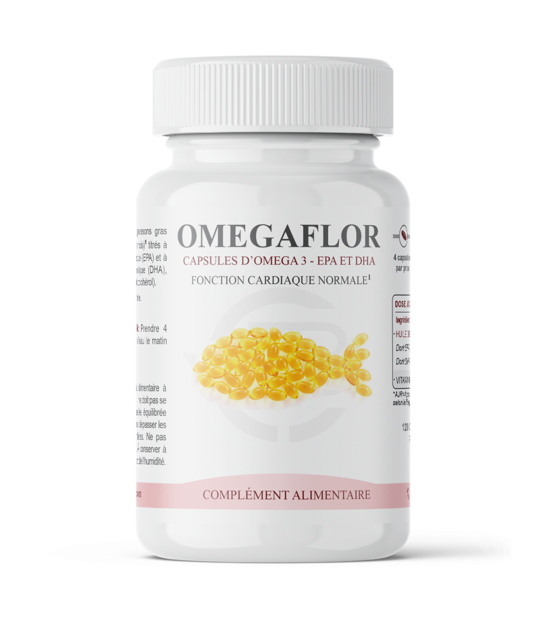 Omégaflor capsules (Softgel) – Oméga-3