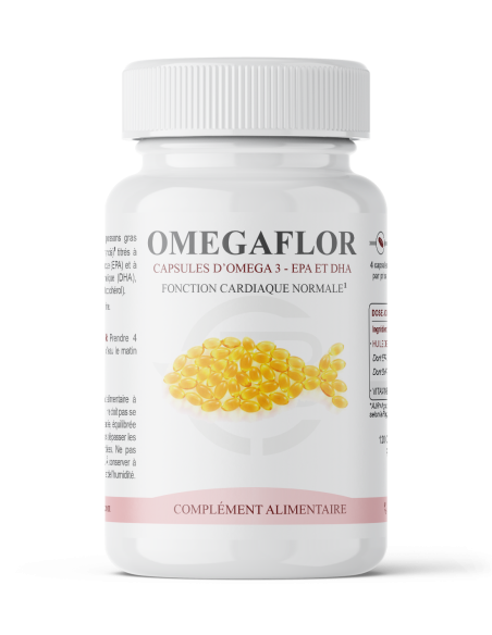 Omégaflor capsules (Softgel) – Oméga-3