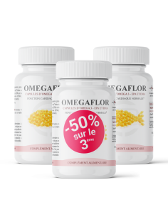 Omégaflor capsules (Softgel) – Oméga-3 2