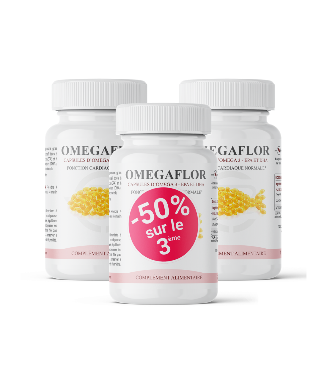 Omégaflor capsules (Softgel) – Oméga-3