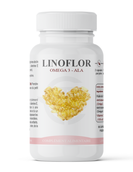 Linoflor capsules – Émotions, digestion, ménopause