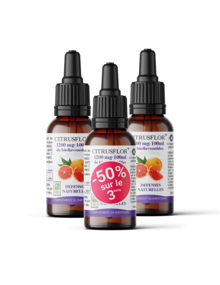 Citrusflor – Antioxydant - pépins de pamplemousse