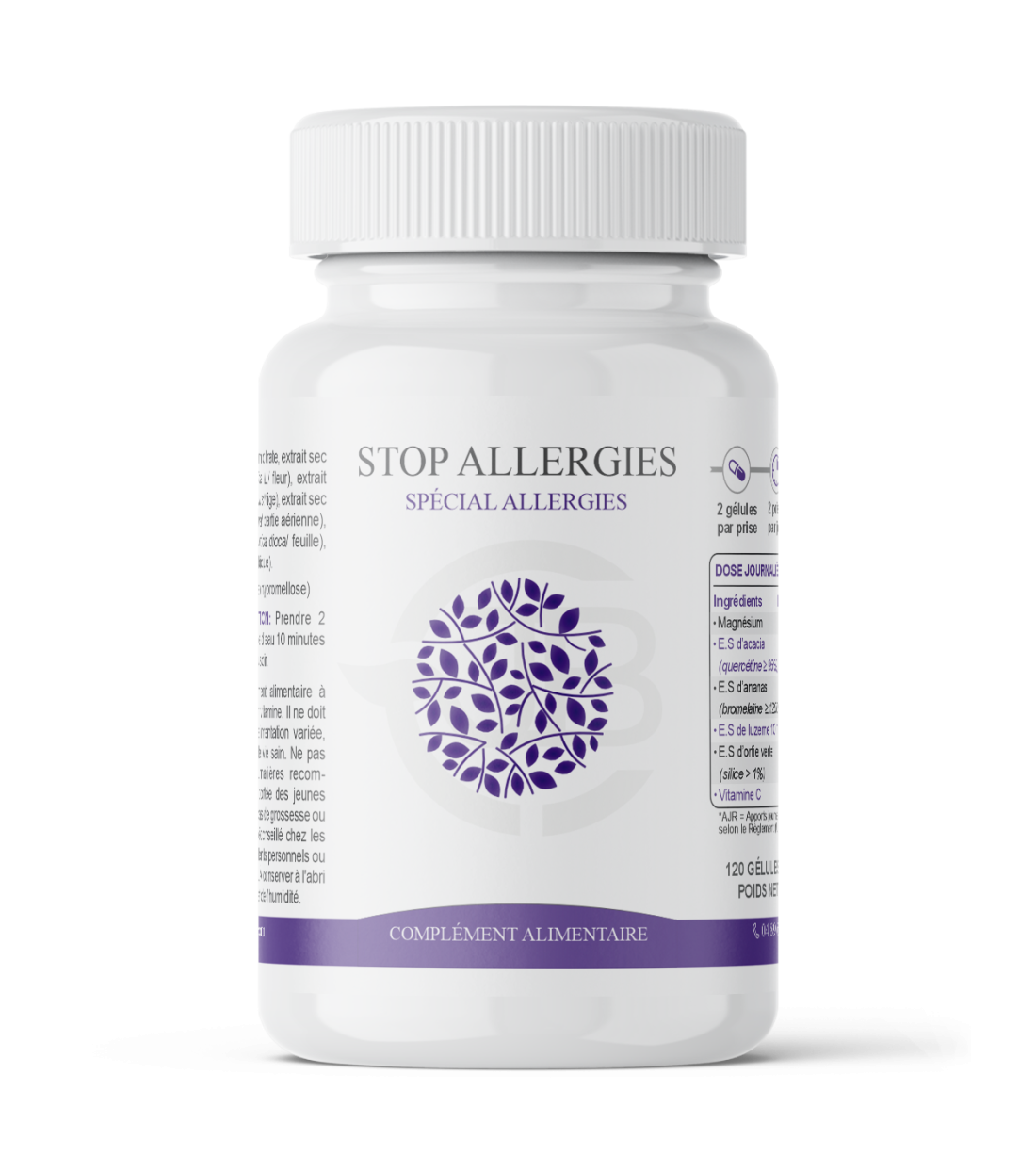 Stop allergie gélules – détox de l’organisme - système immunitaire