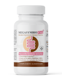 Méga-Symbio Evo+ - Pré et probiotiques en gélules - flore intestinale