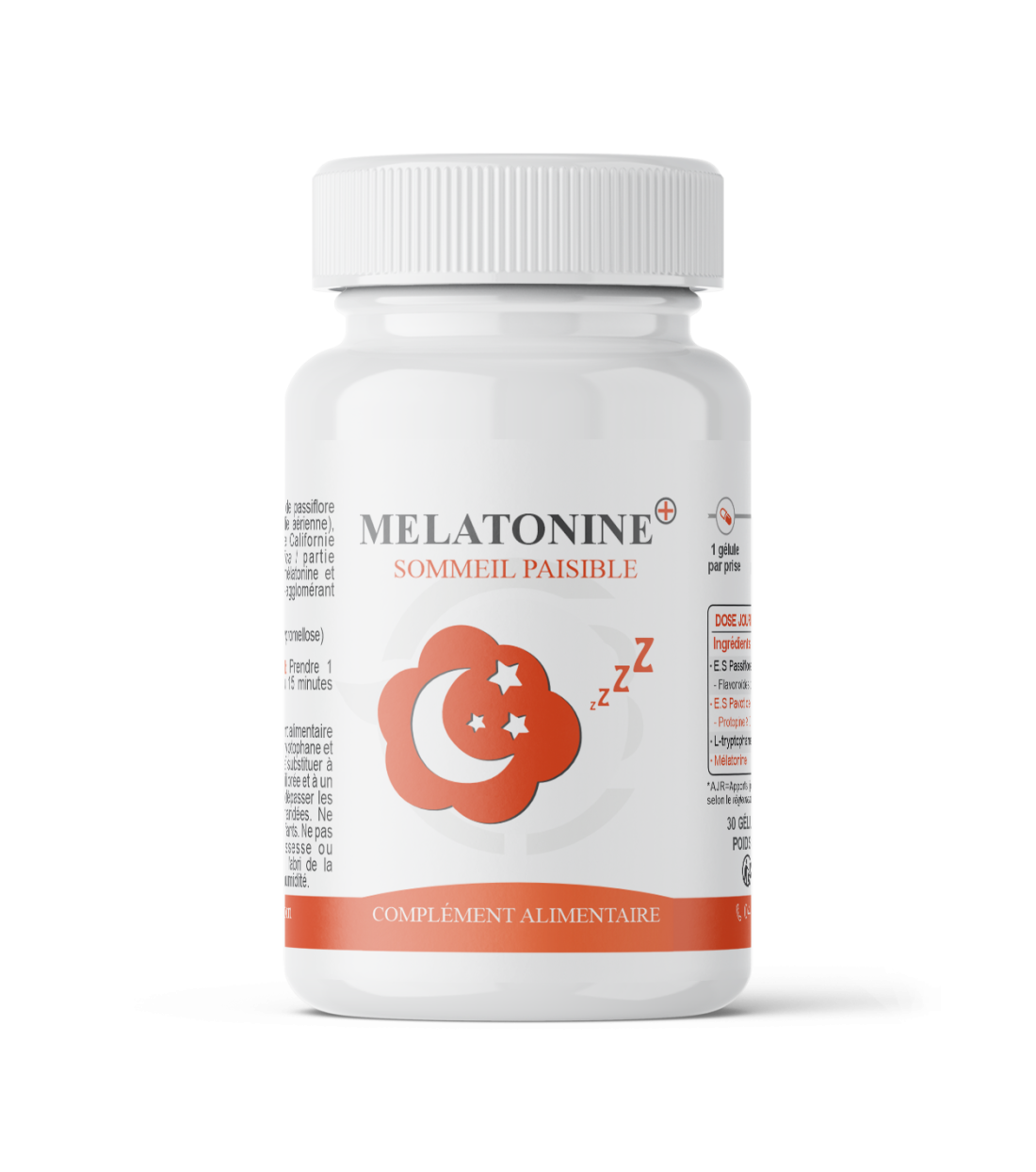 Melatonine + plantes – Troubles du sommeil