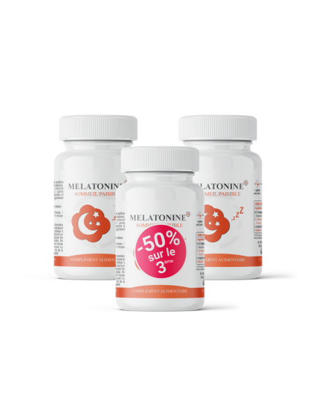Melatonine + plantes – Troubles du sommeil