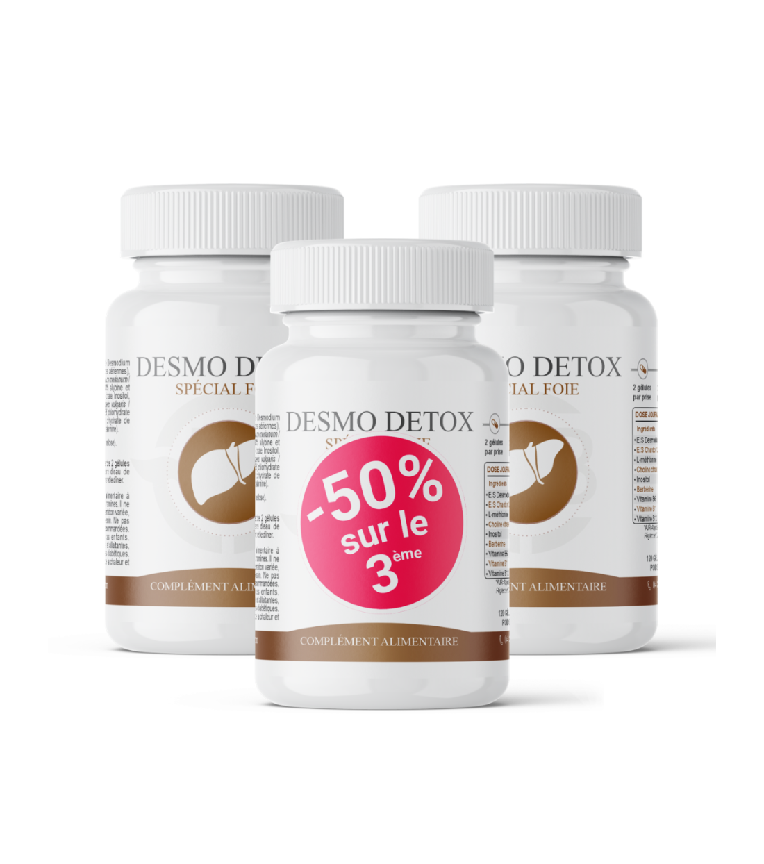 Desmo detox gélules – détoxification du foie et de l’organisme