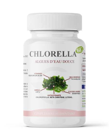 Chlorella – Détoxification - Métaux lourds & apport en nutriments