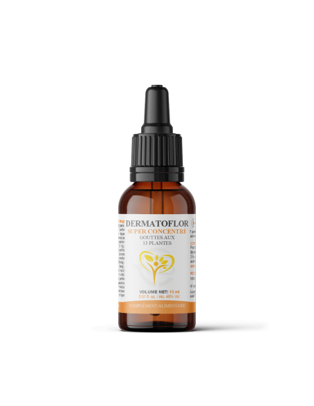 Dermatoflor gouttes – détoxification du foie et soin de la peau