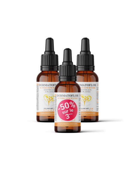 Dermatoflor gouttes – détoxification du foie et soin de la peau