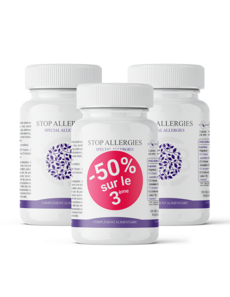 Stop allergie gélules – détox de l’organisme - système immunitaire
