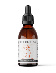 Celluliflor gouttes - Élimination - Rétention d'eau