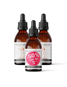 Celluliflor gouttes - Élimination - Rétention d'eau 2